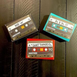 NWT! “Music Mayhem Mix”, 3-Pack, Multiplayer, Music Trivia Card Game. Ages 12+.